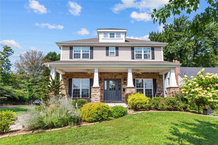 Discover luxury living in the award winning Brentwood School District! This stunning 5-bedroom, 4.5-bathroom, 2-story home is a masterpiece of comfort and elegance. Gleaming hardwood floors grace the main level, while the custom kitchen with granite counters and stainless steel appliances is a chef's dream. Use the beautiful wood staircase to head upstairs to the master suite.  Boasting his and hers closets and a modern en-suite bathroom. Find a perfect sized laundry room upstairs for convenience and functionality. The finished lower level features a full bedroom, bathroom, and a spacious recreation area perfect for entertaining or relaxing. Enjoy the fully fenced in flat backyard with a 3-year-old saltwater heated inground pool. The coolest feature includes the pool cover that opens and closes by the touch of a button! Complete with a detached 2-car garage which has an automatic gate to enter and leave the driveway!  Don't miss this one and schedule your showing today!