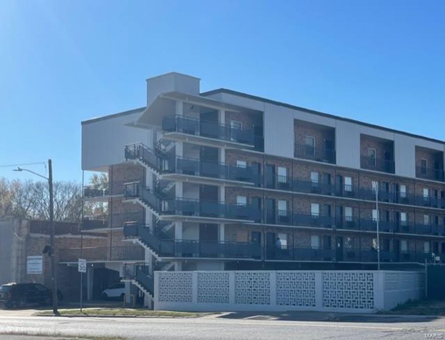 This commercial rental building is centrally located in Cape Girardeau. Conveniently walk to a shopping center, gas station, grocery store and more. There is off street tenant parking, an elevator (non operational), common area, rental office space and more. Some units are one bedrooms, some are large studios, others are small studios. Some united have been remodeled and updated. All rents are paid by the tenants themselves. 48 hour notice required to view the property and proof of funds or a pre-approval are required. Updated security system and cameras located throughout the complex and will remain.