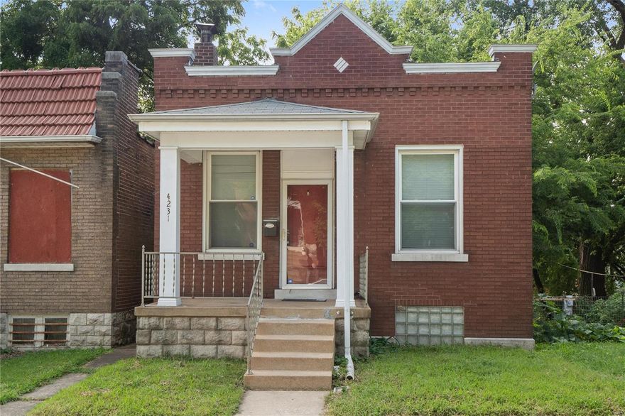 Adorable all-brick property on a quiet street.  This 2 bed 1 bath in the Mount Pleasant neighborhood is ready for immediate occupancy and is close to the park, grocery, drugstore, and public transportation.