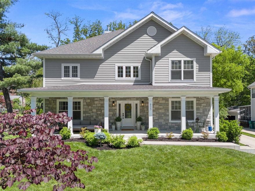 Welcome to your dream home in the heart of Webster Groves! This 3 year new custom build is situated on walkable streets that lead to your favorite shops and restaurants, while inside, over 4,300 square feet of bright, open space awaits. The two-story grand entry makes a statement, flanked by a sophisticated dining room/music room and a private study ideal for working from home. The kitchen has custom white cabinets, a stunning 9-foot center quartz island and countertops and top-of-the-line KitchenAid appliances. Upstairs, four generously sized bedrooms provide a haven for family and guests. The owner's suite is a private retreat, complete with a Juliet balcony overlooking the neighborhood and a luxurious bathroom with heated floors. The breakfast room opens to the great room with amazing light and flow.The finely finished lower level boasts two additional bedrooms, full bathroom, kitchenette and a large family room. Don’t miss your chance to own this rare find in Webster Groves! Additional Rooms: Mud Room