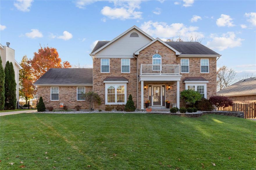 This Charming 2-Sty w/a touch of country is ready for you. Enter into the 2-sty foyer flanked by the DR & Flex rm & fall in love w/this   home. The warm & cozy DR rm w/crown molding, eng wood flrs & a boxed window seat is perfect for the Holidays. Enter the flex rm w/double barn doors leading you to the GR w/white brick f/p & serving island to the Kitchen. The Kitch w/blk/stainless app, ctr island w/elec cooktop, micro/wall oven combo, neutral cabs w/stone backsplash, pantry & eng wood flrs top off the 1st flr w/MF laundry. Head to the 2nd flr w/42" wide staircase & find the cozy luxurious vaulted Mstr BR w/ensuite, w/b f/p stubbed w/gas, & 2 w/in closets. Mstr BA feat 2 sep vanities, 1 w/knee space, sep tub/shower & ceramic tile. Beds 2/3 are rather large & the Loft could easily be a 4th BR. Sit in your 4-seasons rm equipped w/heat & A/C & admire the prestine backyard backing to trees all year round. Part fin LL w/rec rm, wet bar & workout room top off this 2-car rear side entry home.