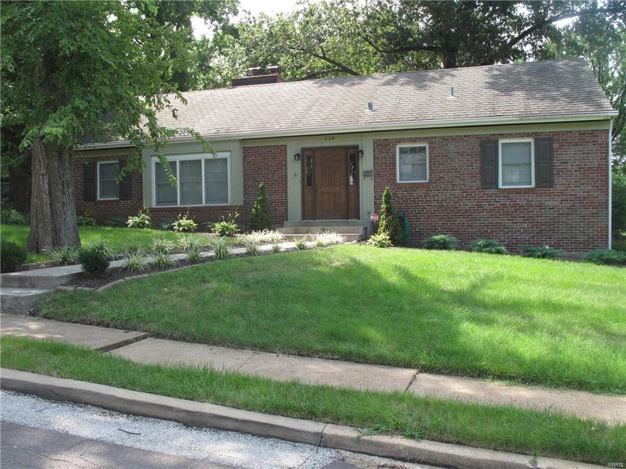 Amazing, MOVE IN READY brick ranch house that is a MUST SEE! Spacious and elegant living room and dining room boasts lovely built in bookcases and a fantastic fireplace. The clean, bright kitchen is a highlight of the house, with custom cabinetry and ample storage. A half bath off the kitchen and laundry room area make for ease of convenience. Bedrooms are spacious and have plenty of closet space. The charming study could also double as a large third bedroom or family room and has a fantastic built in bookshelf and even more storage space. A large sun porch off the kitchen is great for entertaining or work space, and leads out to a beautiful patio, complete with a pergola and terraced landscaping, creating a tranquil outdoor haven. The large two car garage has elevated ceilings for extra storage. Corner lot is fenced, and  immaculately landscaped. Conveniently located to great restaurants and local attractions. Truly a MUST SEE! Call today to schedule your showing appointment. Additional Rooms: Mud Room