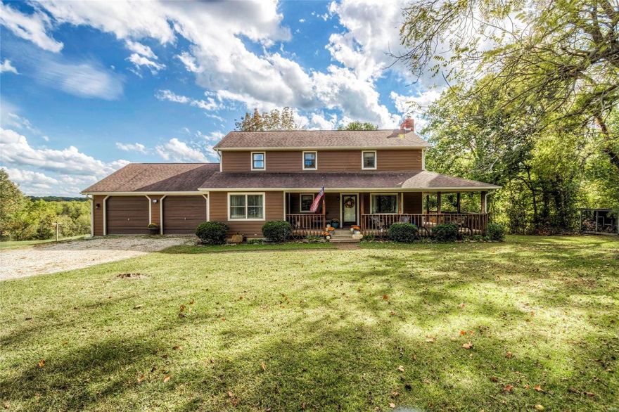 One of the biggest requests we get is for turn-key combination farms with a home and machine shed that is competitively priced. This farm features a 2240 sq ft 4 bed/2.5 bath home perched on top of a small hill that looks out over the property. The home was newly remodeled in 2018 and has a new kitchen, bathrooms, hardwood floors, Quadra - Fire wood insert fireplace, Wolf cooktop and oven, high end appliances, new Marvin windows, Hardie Board siding and gutters etc.. There is an oversized wrap-around deck and patio that stays shady all summer and is perfect for enjoying the outdoors and viewing wildlife down in the fields below. Just down the hill from the house is the 36x40 machine shed with an insulated workshop with a wood stove, and plenty of storage for tractors, atvs, and all sorts of equipment. A nice combination of 40 acres of bottom and ridge-top fields allow for plenty of options for food plots, grazing, hay, and row crops.