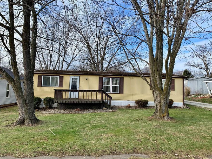 2 bedrooms, 2 baths, office, mud room and a large laundry room. Home is on a level lot. Very clean and move in ready. Great starter home! 20x24 detached garage with concrete floor and electricity. Small 8x10 shed, also with electric.  All appliances convey. Even the washer and dryer. Come check it out. Everything you see, goes with the sale. Additional Rooms: Mud Room