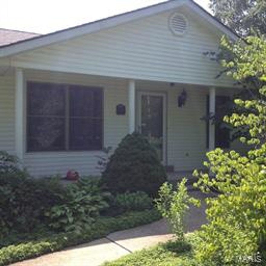 This energy efficient home is nestled in a beautifully landscaped garden, a wrap around deck is surrounded by lush grounds, the 2.5 acres look like a well maintained park. Festus schools are not far away and access to the major highways are minutes away. We have lenders that can approve borrowers with many different programs, some not requiring any money out of pocket. This house was a 3 bedroom made into a 2 bedroom