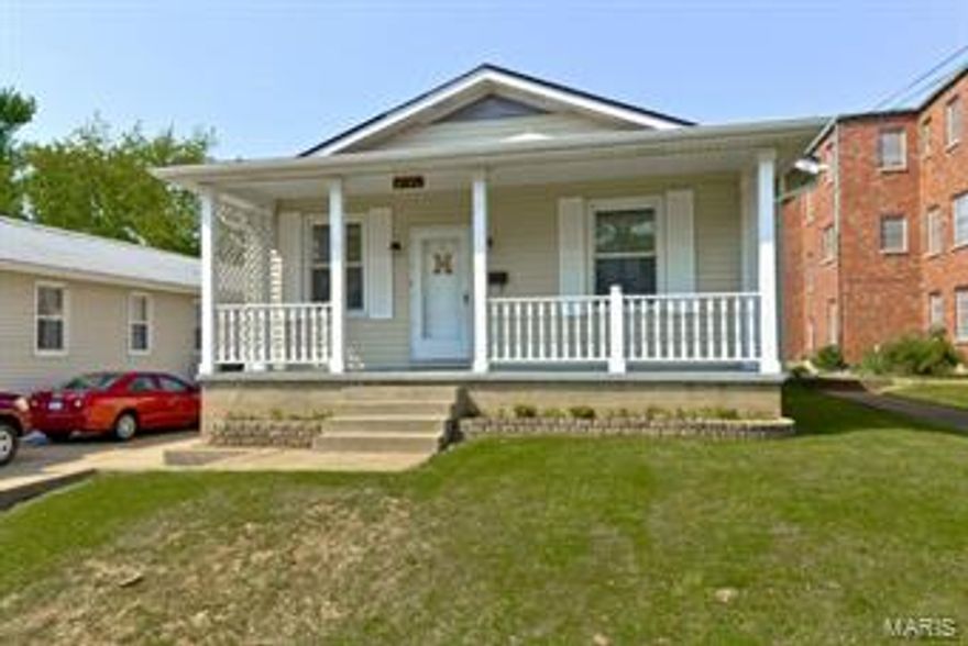 You won't want to miss this cute 2 bedroom, 2 bathroom home nestled in the heart of Affton.  Close to shops, restaurants, and all the major highways this home will not disappoint.  The living room was converted from a large living space into a living room with a bedroom just off of it.  The wall is not load bearing, so it can easily be converted back if you'd like more space.  All bedrooms are on the main level with the convenience of the main floor bathroom set in between the bedrooms.  The beautiful kitchen was just recently updated to reflect white cabinetry, some stainless steel appliances, and lots of natural light.  The basement was also finished offering tons of additional living space, including a family room, half bath, and bar area.  If you enjoy backyard bbq's look no further, it is perfect for entertaining with an enormous deck, large fenced in yard, and above ground pool.  Check this one out today!