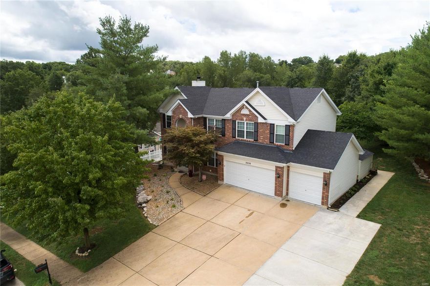 Stunning home in the Windsor district! You will be wowed when you pull up and see the curb appeal! Right away you will notice the professionally landscaped yard, mostly brick front with a two story arched entryway! Step inside to the stunning updated open floor plan. The main level has freshly re finished hardwood floor and fresh paint throughout! The great room has a spacious yet cozy vibe with gas fireplace and built in shelves. Can't forget the newly remodeled open concept kitchen complete with stainless steel appliances and granite countertops! Also on the main level you have a large laundry room/mudroom with a walk out to the garage. Plenty of space for entertaining outside too with the beautiful patio and huge private back yard! Upstairs there are 4  freshly carpeted bedrooms including a double door master suite with ginormous closet and full bath! This home also features an incredible finished basement a rec room, bathroom,  and theater room! Additional Rooms: Mud Room