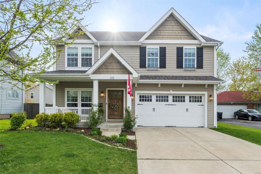 You simply won’t find a better combination of location and style anywhere in Kirkwood than here in this fabulous home at 315 S. Harrison Ave. Built in 2013 with a low-maintenance, walkable lifestyle at its core, this lovely 2-story home offers 2,980 sq. ft. of beautifully appointed space, plus an additional 775 sq. ft. in the finished lower level. The freshly updated kitchen shines with high-end finishes and a thoughtful layout that connects seamlessly to the main living areas—ideal for everyday life and entertaining alike. And wait until you see this screened porch! It’s a picture-perfect setting looking out over a professionally landscaped backyard and firepit area. The second floor features 4 spacious bedrooms, including a large master suite. Please note: attached 2-car garage and dedicated laundry room on the 2nd floor. This home blends comfort and convenience in one of Kirkwood’s most vibrant, walkable neighborhoods. Additional Rooms: Mud Room