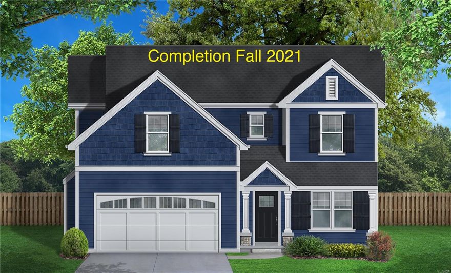 Incredible location! Just one block from Kirkwood City Park w/ swimming, tennis, ice skating, theater, walking trails and more! This nearly completed showstopper is decked out with all of the details you'd expect in luxury living! The stunning white kitchen features loads of space, shaker style cabinets and designer touches like full tiled walls, floating shelves, centerpiece range hood and huge island. Just off the breakfast room, there's a 20 x 13 ft covered porch w/ stone accents that overlooks a generous backyard. Upstairs, you'll find an Owner's Suite w/ large walk in closet, luxury ensuite bath w/ gorgeous tiled shower. There are 3 additional bedrooms, two full baths and a laundry room on the 2nd floor. The finished lower level features a Recreation room, 5th bedroom w/ egress window and full bath. Additional features include: job finished hardwood floors, custom elevated trim package, covered front porch, sump pump, stunning lighting package, and more!! Move in Early Fall 2021!