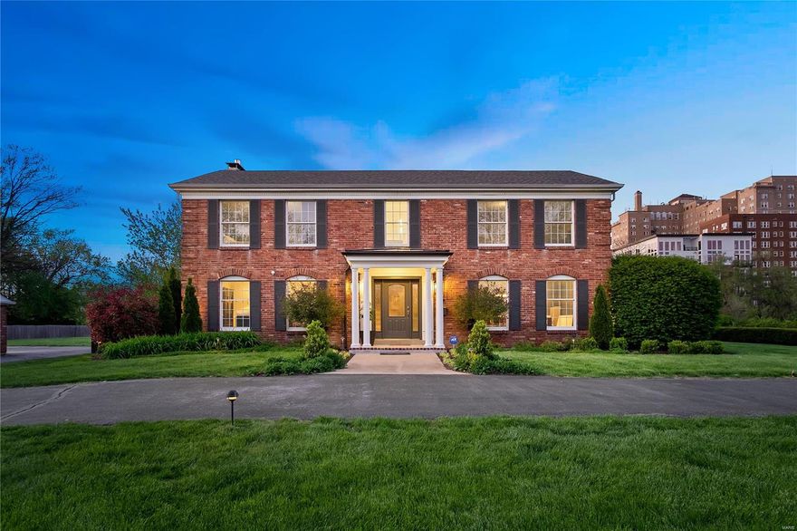 Don't want the hassles that come with owning a century home in the Central West End? Look no further...RARE OPPORTUNITY to own a 42 year old home in the CWE at the Park's edge! Incredible transformations in recent years offering the finest in urban living with a suburban vibe; newly renovated pool with great outdoor entertaining spaces, 3-car garage & FR addition in 2008, hearth room opened to kitchen with new quartz countertops, new hardwood on 1st floor, new marble entry...just a few of the many updates, see list of improvements! Situated on a deep & lushly landscaped lot, the property offers loads of privacy on prominent Lindell Blvd; nestled on the stretch of Lindell (west of Union) whereby homes are thoughtfully positioned a comfortable distance from renowned Lindell Blvd, providing the ultimate in front and rear privacy. Meticulously maintained & thoughtfully renovated, this 4 bdrm/4 bath home will surely delight & captivate your buyers! Additional Rooms: Mud Room