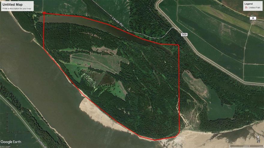 $2,600,000.00 2619 County Road 509 East Prairie. Your chance to own a hunter's paradise with this remarkable 931 acre m/l exclusive hunting property!!   This acreage lays between the levee road and the Mississippi River near the Dorena-Hickman Ferry and offers abundant wildlife, but is especially good for deer, duck and turkey hunting!!  Tillable areas for food plots, lake and slough for waterfowl which hold water most of the year. Property has 3 working wells for flooding duck holes/food plots!!  (occasional river flooding provides additional duck hunting areas!)  Deer blinds on property stay.  Super nice hunting lodge with shop, bunk house and storage shop negotiable as well!