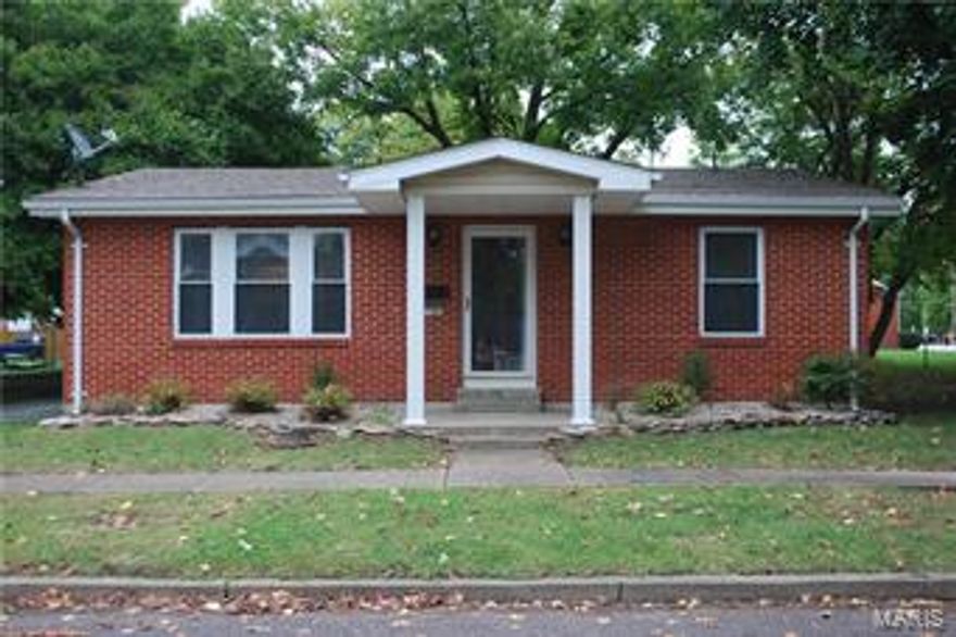 Adorable 1000 sq ft ranch home! About ten years ago, a new roof was added, new vinyl siding, new flooring through out, and updated kitchen cabinets were all done. Home is move in ready with a fresh coat of paint, all appliances, and clean carpets. Off the street parking is available off the back on the house with a covered 24' x 12' car port.