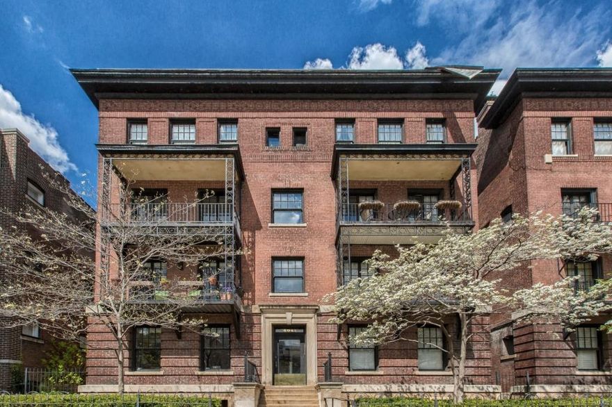 Stunning 2 Bd/1.5 Bth townhome in the heart of the CWE! Spacious floorplan w/1400+ sqft!  Warm & inviting Entry opens to the bright & airy Living Room featuring 10’ ceilings, elegant decorative fireplace w/marble surround & recently refinished wood flooring that continues into Dining Room. Updated Kitchen w/custom cabinetry, Corian countertops, tile backsplash, newer SS appliances & door leading to the covered deck. Stylish Powder Room completes the Main Floor. Upper Level offers a Master Bedroom with his & her closets & French doors that lead to the private balcony; an updated full Bath, an additional Bedroom & a convenient Laundry Room. Highlights include: private carport parking with 2 additional parking permits & charming custom moldings & millwork. Relax outside on the private balcony or on the covered deck! Location could not be better – walking distance to shopping, restaurants, entertainment, parks & hospitals. Easy access to major highways! Location: End Unit