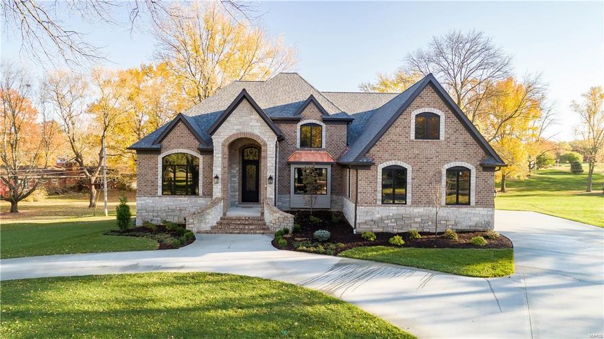 Situated on a cul de sac & backing to 3 acres of common ground sits spectacular New Construction. High quality craftsmanship, the latest green building techniques and exceptional design are staples of this Award Winning Builder. Inside you'll find exquisite millwork throughout - box beams, extensive crown molding, paneling, built-ins, arched openings and custom circular staircase. STUNNING CHEF'S KITCHEN equipped with custom painted white cabinets w/ full extension drawers, soft close doors and layered crown molding. Perimeter quartz countertops & marble backsplash, Thermador professional appliances and concealed exhaust hood featuring cabinet front overlays, 10' center stone island w/ cast iron apron sink. Romantic main floor master suite features 2 walk-in closets & luxurious bath. 2nd Floor includes raised media rm w/ coffered ceiling, 3 spacious BR's - each w/ bath & walk-in closet-complete with custom laminate shelving. Main & 2nd floor laundry. Spec sheet & video tours available. Additional Rooms: Mud Room