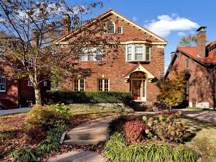 Charming Hillcrest home just footsteps to Forest Park, Wydown Blvd. & Washington University's Danforth Campus.  Completely renovated + large addition. This 4+ bedroom, 4.5 bath home showcases what is sought after by everyone who enjoys this neighborhood.  Spacious, gourmet kitchen w/ Viking gas range, Subzero refrigerator, large center island, custom cabinets & large pantry opens to newer family room addition for casual living. Large mudroom opens to recently re-sanded deck, great for all the catch-alls for the busy family on the go. Fully fenced & gated yard great for pets & children. Elegant entry foyer, formal living & dining rooms w/ hardwood floors, french doors, crown molding and pristine millwork.  Additional 3rd floor room...great home office or possible 5th bedroom with exposed brick.  Finished lower level with home theatre, built-in desk, full bathroom and wet bar.  This home is completely updated, renovated & ready for you to move in...enjoy your Fall walks in Forest Park. Additional Rooms: Mud Room