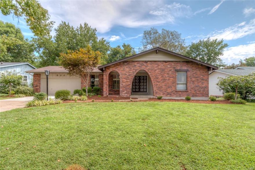 Sprawling 4 bed ranch w/ finished walk-out basement offers nearly 3,000 total sf, exceptional 1/3-acre lot & award-winning Parkway Schools! Rich hardwood floors greet you & flow throughout much of the main level. The well-appointed kitchen features stainless appliances, granite counters, subway tile backsplash, pantry & flows to the dining & family rooms. Just off the family room is the quiet, park-like back yard featuring an expansive deck & separate paver patio, perfect for entertaining family & friends. Back inside, the master suite offers double closets & an attractively updated en suite bathroom. 3 additional bedrooms and full bath round out the main level. The finished lower level is HUGE, complete w/ recessed lighting, convenient 1/2 bath, office, laundry room & tons of storage. Other highlights: 2-car oversized garage, newer A/C & furnace, upgraded 200-amp electrical panel, plus a location minutes from dining, shopping & entertainment! Home Warranty!