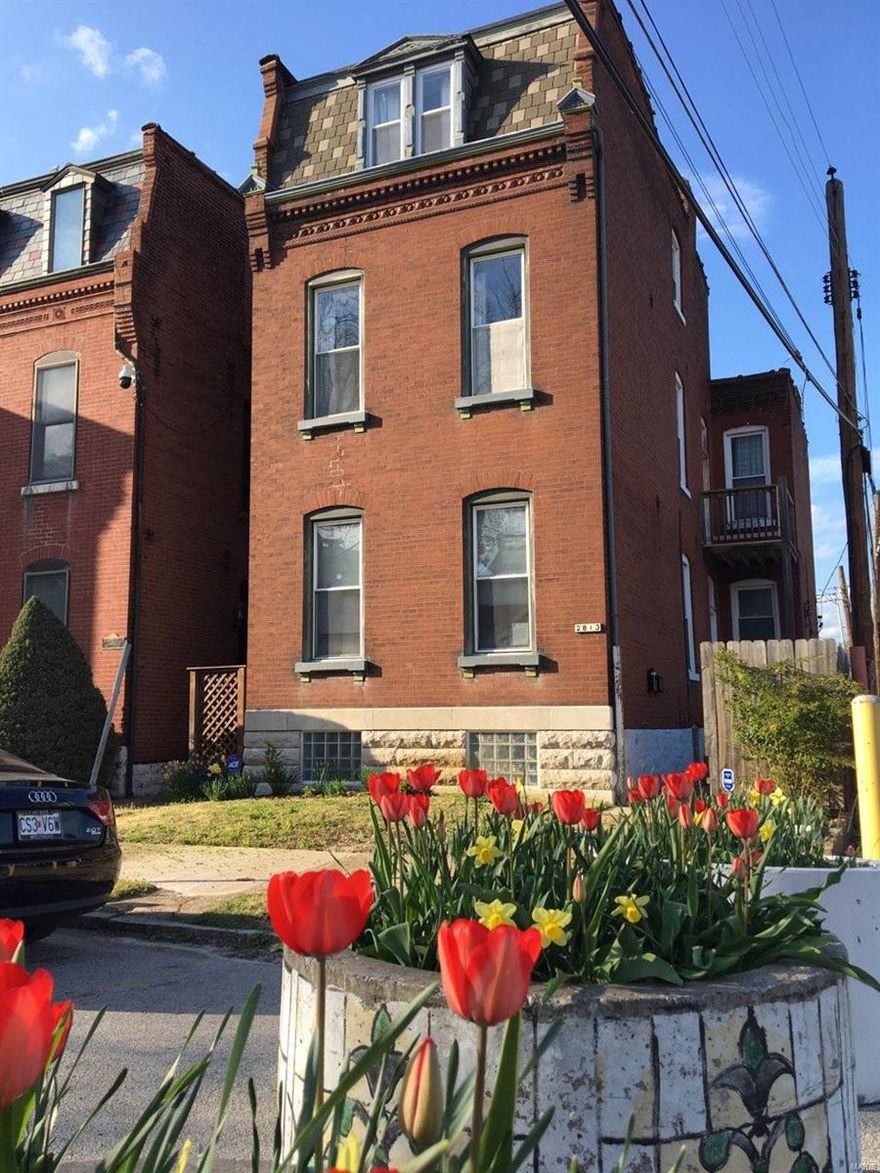 Welcome to 2813 Mount Pleasant!! If you are ready for an unmatched, Turnkey investment Opportunity, THIS IS IT!! With a view of the Arch and the Mississippi River, this is the perfect addition to your investment portfolio OR live virtually rent free in one unit while the other pays the bills! The first floor features a tastefully updated, one bedroom apartment. The upstairs unit is a large two bedroom that has been utilized as an Air BNB at rates up to $1200 per month. The building has undergone extensive updating. Major improvements since 2019 include: Ruud Forced Air HVAC Systems; Flu Liners; Hot Water Heaters; Water Service to the Building; Washer/Dryer hook-ups; Glass Block Windows in Basement; Porches for both units; Kitchen & Bath updates; Lighting; Fresh Paint; Refinished Hardwood; Lateral Line Repairs. The list goes on! Sellers prefer to offer the property in its current, "as-is" condition but will provide Passed City Occupancy Inspections. Buy it Today and Rent it Tomorrow!