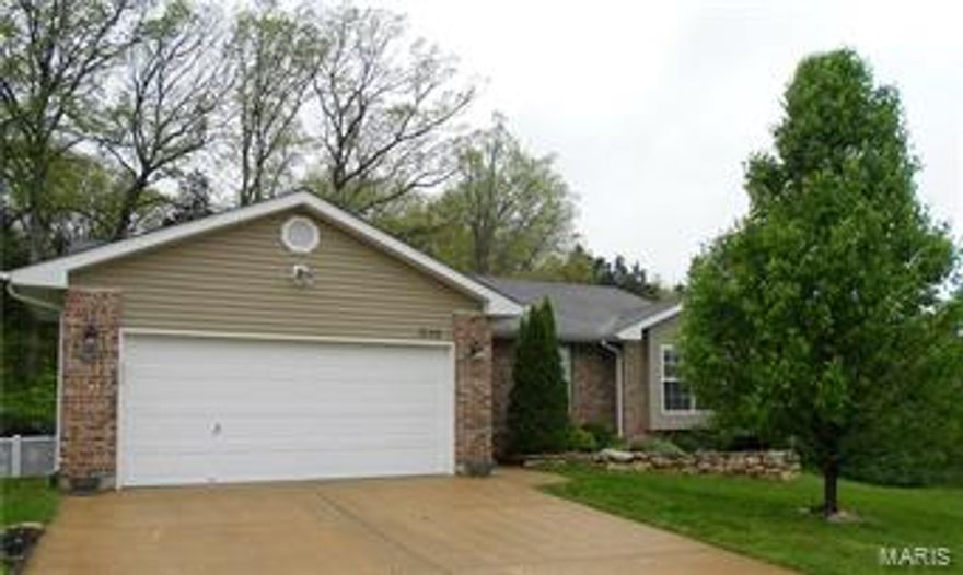 Beautiful 3 bedroom/3 bath ranch with the ultimate in backyard privacy minutes from Hwy 55. Fabulous level fenced yard with deck and patio backing common ground woods. Open floor plan with vaulted ceilings in the great room, breakfast room and kitchen. Kitchen boasts new countertops and kitchen faucet, mosaic tile backsplash, pendant lighting, and deck access through the breakfast area. Large master bedroom en-suite and generously sized secondary bedrooms on the main floor. Walk out lower level finish equals the quality of the main floor. Enjoy the family room with fireplace, two bonus rooms, laundry room and large full bath with granite vanity top, walk-in shower, large closet and spacious dressing area. Lots of closets and storage space throughout. Do not miss your chance to get over 2100 sq. ft. of lovely living space!