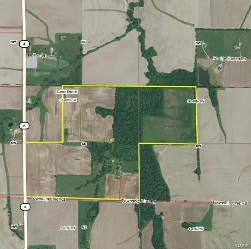 Great multi-use farm located just minutes from Highway 70 in Warren County.  173.45+- total acres with 80+- acres in production, 30+- acres in pasture (fenced and cross-fenced), 40+- acres could be converted to production.  Cropland is primarily Amstar and Mexico Silt Loam soils.  Quaint old 2-story farmhouse, occupied until 2 years ago, could be utilized for a deer camp or weekend retreat and is included AS IS at NO VALUE.  Great hunting retreat with Big Bucks, Trophy Toms, and other small game.  Additional features of this farm are 2 ponds, creek and outbuildings including a horse barn and a cattle/equipment shed.   Newer well is 10+- years old.  Call today for a tour of this beautiful property, perfect for home, horses, hunting, income and more!