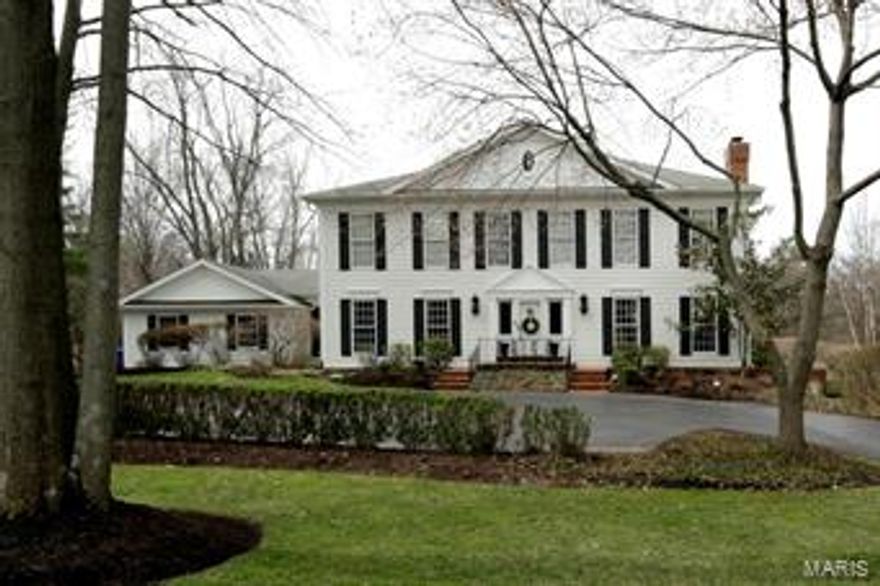 See the 3d virtual tour, click on the movie reel icon underneath the photos. 
Beautiful 2 story, 4 bedroom, 5 bath home on a magnificent, private 2 acre lot complete with pool, pool house and breathtaking views.  The light filled kitchen boasts granite counters, custom cabinets, center island with seating for 3 and adjoins the solarium style breakfast room looking out onto the sweeping yard and pool. Living room with wood burning fireplace, sitting/sun room, separated dining room and laundry room complete the first floor.  4 Bedrooms upstairs; Master suite with his and her closets, another bedroom suite and 2 other nice size bedrooms with a hall bath in between. The walk out lower level offers a family room with fireplace and bar perfect for entertaining.  The pool house is updated with changing area, full bath, full kitchen with granite counter tops and custom cabinets and opens to the gorgeous pool, patio and a fire pit. Sprinkler system, 3 car garage. A must see. Additional Rooms: Sun Room