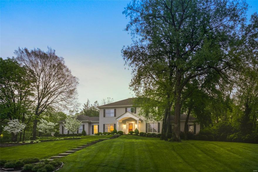 1ST SHOWING OPEN HOUSE Sun, May 5th 1 to 3 pm. This Kirkwood family home checks all of the boxes! On just shy of an acre this 2 story, main level master suite palace with 4 additional bedrooms (2nd flr), 4 full baths, & half bath, 3 car side entry garage with +/- 4,245# on Main & 2nd floor levels also has an incredible 6 year new salt water pool with a complete outside covered kitchen and extensive patio area. Built for entertaining & family, the fun is just waiting for you! There is also a smartly finished basement complete with office, bath, recreation rooms & wet bar as well as plenty of storage. The sellers have just had the hardwood floors refinished, the carpeting replaced, extensive painting and the pool is open and there is also a pool house with additional storage for all of the pool equipment. The master suite has been added on to & expanded with plenty of closet space & master bath even has TV built into the mirror. Don't miss this one! 5,800+# Total Finished Living area! Additional Rooms: Sun Room