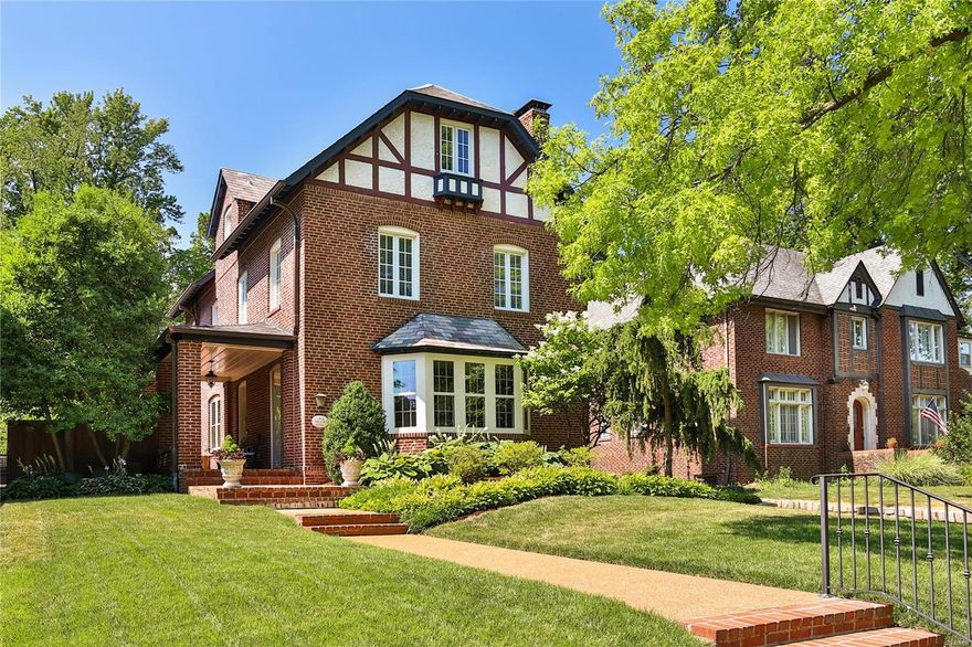 Lovingly restored by current owners. Delightful covered porch (19 x 6.5) leads to beautiful entry door.  Beautiful moldings throughout as well as in the 2 story addition. Updated kitchen: Spring 2024 with refurbished custom cabinets and granite counters.  Family room addition off of kitchen is accessible to inviting huge deck (20 x 13.5) and private yard with lots of perennials and is perfect for large gatherings.  Dreamy primary bedroom suite with 10' ceilings, huge bath & private deck. Lower level was professionally constructed with a kitchenette, an abundance of cabinets, bar area, dishwasher, refrigerator, a media area and full bath.  A custom 700 bottle wine room is a bonus!  Carriage house/garage has a heated studio/office space (20 x 16). Oh! 3rd floor attic is potentially expandable.  Majority of the windows have been replaced with Marvin or Quaker windows.  Centrally located in a very popular area, close to Washington University, Forest Park, highways and the Loop. Additional Rooms: Wine Cellar