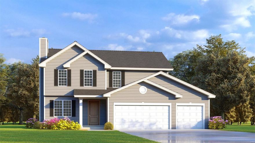 Now Open! To Be Built Home ready to personalize into your dream home! BASE PRICE and PHOTOS are for 4BR, 2.5BA Turnberry Two Story. Pricing will vary 
depending on various interior/exterior selections. This beautiful home opens to a living rm and formal dining space. Kitchen w/connected breakfast area, optional breakfast bar 
available. Master suite features walk-in closet & private bath. 
2 car garage, main floor laundry, pantry, & more! Add'l selections include master bdrm vault ceiling,luxury master bath and much more. Enjoy peace of mind with builders warranty 
& incredible customer service! This almost 20-acre site will include 40 single family homes. Please verify schools