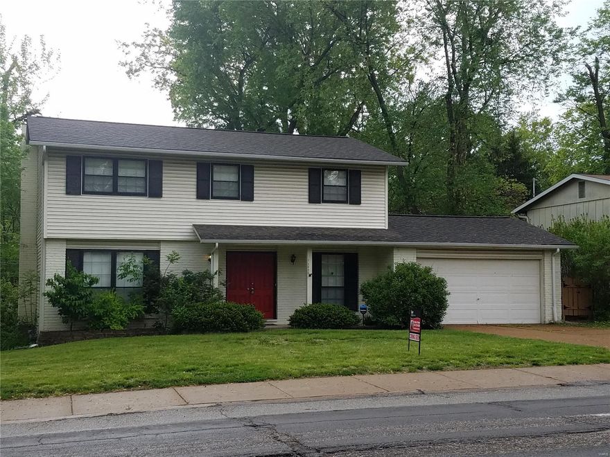 This is the one you were waiting for!!!
Welcome to this gorgeous 4 bed 2.5 bath gem in fantastic Maryland Heights!  Walk in to find gleaming hardwood floors throughout the ENTIRE HOME and lots of natural light.  You'll enjoy having both a formal Living and Dining room along with an updated Kitchen with plenty of cabinet and counter space.  The Family Room has a wood burning fireplace (perfect for cold St. Louis seasons) and double doors overlooking the large deck and backyard.  Upstairs in the expansive Master Bedroom, you'll find a large Master closet and updated Master bath.  The additional 3 bedrooms come complete with hardwood floors and big closets.
Entertaining is a breeze with the massive Recreation Room in the partially finished Lower Level.  Did I mention this lovely home is in the AAA rated Parkway North School District, close to shopping, within walking distance of Westport Plaza & only minutes from Hwy 270, 40, 70, & the Page Ave extension? Come by and see today!