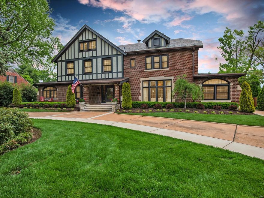 Understated elegance and luxury living at its finest. The home has been completely renovated from top to bottom, but still maintains the epitome of Old Hollywood featuring layers of custom mill work, leaded glass windows with intricate stain glass details and gorgeous light fixtures. The floor plan has been reconfigured to accommodate for todays lifestyle with a large open concept kitchen, hearth room, Butler’s pantry and family room with humidor, kitchen and pool bath. Host the most memorable and incredible dining experience in the moody and intimate formal dining room. Upstairs you will find three brand new en suite bedrooms with gorgeous bathrooms and upstairs laundry. The master suite is a luxurious sanctuary with large master bath and a dreamy walk in closet. The entertainment for the entire family continues outdoors with new pergola, outdoor fireplace and pool. This is a rare opportunity to live on one of University City’s most prestigious streets.  Walk to downtown Clayton! Additional Rooms: Mud Room, Sun Room COOL: 14 SEER+