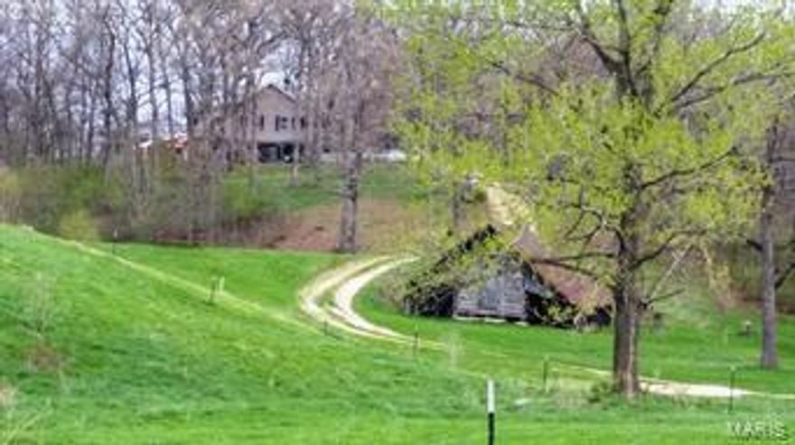 Get away from it all on this Northern Pike County property nestled in the hillside of the Mississippi River bottom.  2 bedroom, 2 bath ranch home with 24X12 sunroom and a walkout basement.  36X40 horse barn with corral, 30X40 insulated & heated shed with 12' lean to.  Great place for turkey and deer hunting, horseback riding, gardening or livestock.  Highway 79 frontage and located just 10 miles North of Louisiana.