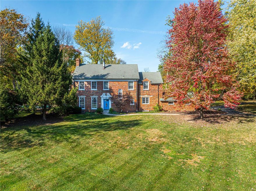 Wonderful opportunity to make this home in the sought after Dromara Road neighborhood your forever home. 13 Dromara (which includes 13A Dromara for a total of 1.38 acres) has been lovingly maintained and is ready for your personal touches.  The kitchen is open into a hearth room, and the formal living room, dining room and dedicated office allow for plenty of main level gathering space. On the second level, you will find an expansive primary suite with a fireplace and two ensuite bedrooms. An additional bedroom is located on the third level and this space includes an additional bathroom. Outside, relax on the stone patio or lounge by the pool which was last opened in 2023. The expansive lot provides privacy and plenty of space to enjoy your quiet corner on this established lane.