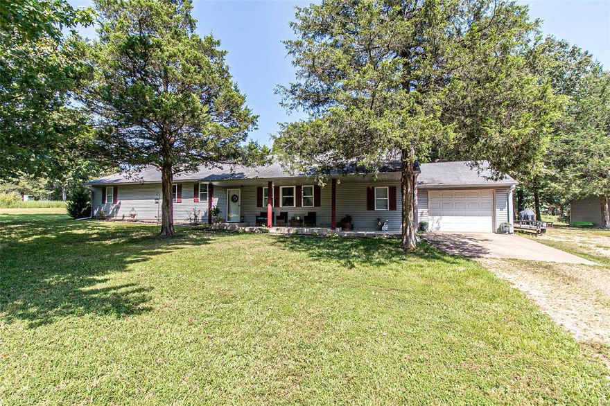 This home has it!! Very sharp 3 bed, 2 bath close to town but off the beaten path. Outside consists of 3 acres, pond, one car attached garage, and one car detached garage/shop (30x24). Inside you will find large rooms including the coolest playroom/family room and a unique floor plan that you will love! Great colors and flooring throughout. It's just off Highway 160 East and Brooks Lane on a quiet, dead end lane. Please drive slowly down the private lane.