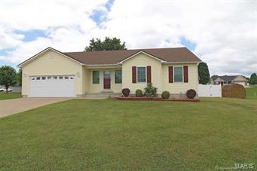 Well maintained three-bedroom, two bath ranch home is located on a cul-de-sac in a wonderful family friendly neighborhood.  You will enjoy cooking in the kitchen which comes with all the appliances and eat in dining.  Tons of updates including all new flooring on the main level of the home, upgraded Pella 50 Series Triple Pane double hung insulated windows, new roof in 2015, and a 1 year old 50-gallon hot water heater.  There is more room for entertaining in the partially finished walk-out basement which includes a large family room area, as well as an additional bedroom and a bath.  In the private, vinyl, fenced-in backyard, your family can bar-b-que or relax on the 15 x 15 concrete patio and you can store your gardening items in the 8 x 12 shed!  Home also has a water softener. Call today to find out how to make this place your new home!