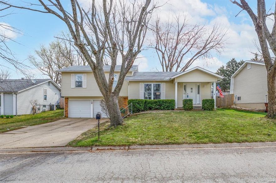 Nestled in the Heart of St Peters, this home is one you don't want to miss!  Featuring over  2300+ sq ft , an oversized 2 car attached garage. 3+ Bedroom, 3 Bath, this multi-level home has spacious open concept with Wood Burning stove in living room. Custom Cabinets in the kitchen with a breakfast bar, custom cabinets, stainless steel appliances. Freshly painted throughout. Utility/Storage room. Stainless steel appliances. 50 amp outlet in garage for your camper or electric car. Newer Hot Water heater and HVAC.  Property sold as is.  Seller to make no repairs or warranties.  Seller will NOT provide any municipality inspections (if required)