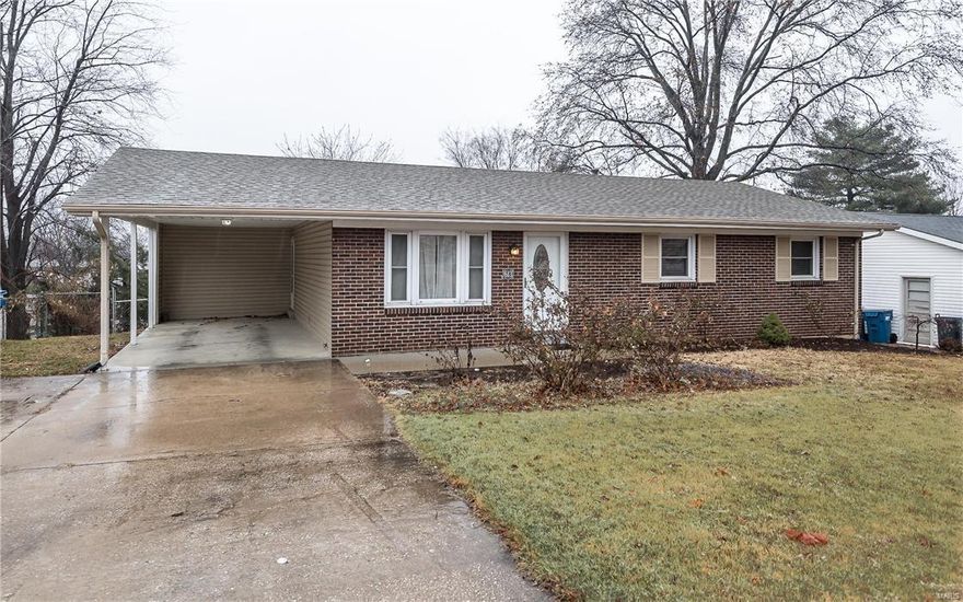 MUST SEE beautifully updated 3 bedroom ranch! Brand new HVAC system installed summer 2016, newer roof, siding, and gutters (2010). You don't want to miss this wonderful eat-in kitchen with tile flooring and lots of natural light! Hardwood floors in the great room and hallway, and carpet in the bedrooms. The master suite has a half bath attached. The partially finished basement features a spacious family room with a wet bar, plenty of room to entertain, a half bath and a walk out basement to a covered patio and large backyard!