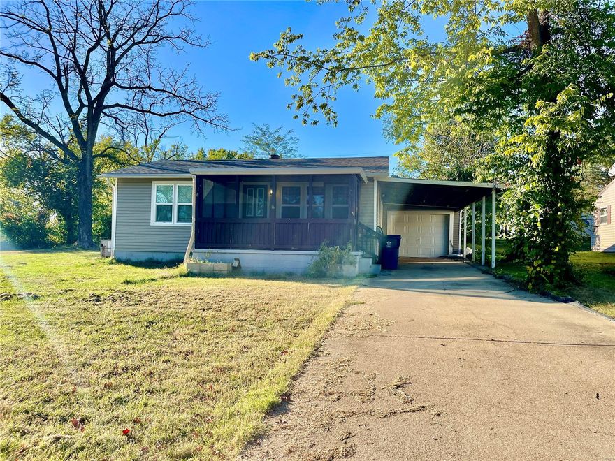 Welcome to this 2-bedroom bungalow. As you approach, you'll notice a welcoming screened-in front porch, perfect for sipping your morning coffee or enjoying a cool evening breeze. Step inside, and you'll be greeted by an open floor plan that creates a seamless flow throughout the home. The living area is awash with natural light, thanks to large windows that infuse the space with warmth. The open floor plan effortlessly connects the living room, dining area, and kitchen, making it the perfect place for entertaining guests or relaxing with your family. The covered back porch is a haven for al fresco dining and relaxation. Whether it's a summer barbecue or a peaceful evening watching the stars, this outdoor space has it all. brand new roof and occupancy is done. Seller is offering a 1 year warranty at closing and a $2000 credit for new appliances and or repairs. Additional Rooms: Mud Room