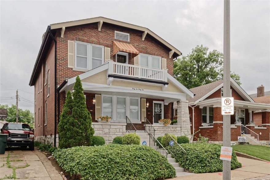 Pristine two family w/two car garage on a one way street.  Meticulously updated, maintained, & always owner occupied***Oak floors, detailed millwork, crown molding, stained glass windows, open floor plans, decorative fireplaces, exterior fascia, shutters, exterior doors 2018, awning 2017, tuckpting & flashing around chimney 2017, exterior paint 2018,  HVAC 1st floor 2010, Furnace 2nd floor 2014, AC 2nd floor 2015, insulated windows, burled wood doors, stainless steel fridge & stove installed Main level 7/1/2018` too much to list!!!***Lower level has a finished area and bath***Private landscaped backyard & patio*****Buyers can see the main floor & basement, door to the left but enter in the back and after accepted contract, can see the owner occupied second floor unit! Each unit has a full bath with nice decks!.  the lower level has another bath and finished area.  PREAPPROVED BUYERS FOR THE LIST PRICE ONLY!  Preapproval before viewing!  Alarm activated.  DO NOT BOTHER THE OWNER!