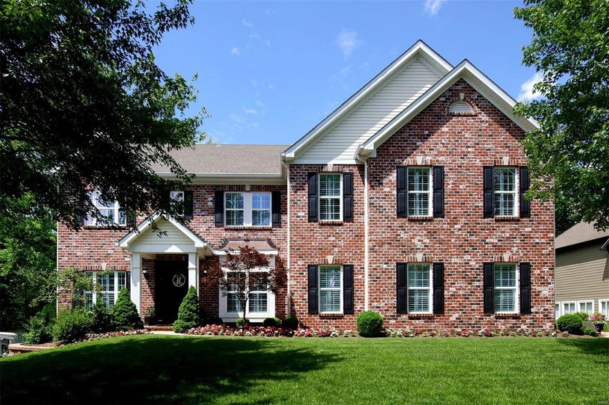 Highly Motivated Sellers - Striking Brick 2 story home on a quiet cul de sac.  The 2 story entry foyer with custom millwork & hardwood flooring is just the beginning - Professionally designed & decorated for todays living - 10 ' ceilings, large windows throughout the first floor & a gourmet kitchen with mostly DACOR appliances, Granite countertops, custom Alder wood cabinetry, breakfast bar, double oven & Butler pantry is outstanding!  The 2nd floor 9' ft. ceilings enhance the light filled open Loft area.The Master bedroom suite offers an appealing retreat with separate sitting room behind French Doors , a lavish, luxury bath with custom cabinetry, & the ultimate in "walk-in" closet design!  3 additional spacious bedrooms, 2 sharing Jack&Jill bath & 1 with priv. full bath. The professionally finished Lower Level is perfect for all ages. Zoned HVAC; 2 water Htrs; Irrigation & Security Systems.  Level backyard with custom designed Stone patio and wood burning fireplace - A MUST SEE! Additional Rooms: Mud Room