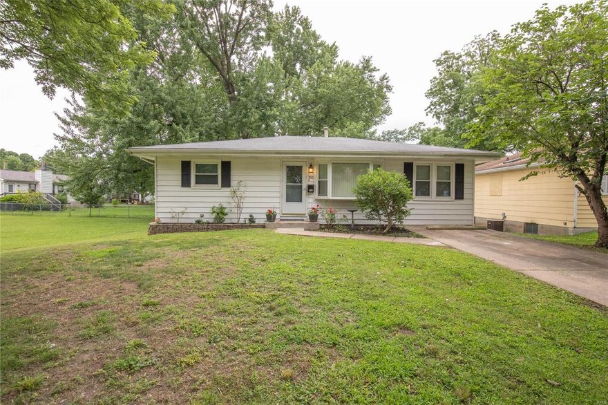 Great home in a quiet neighborhood on a great large lot! All main floor living. Large "eat-in" kitchen and separate dining room with a great breakfast bar. Large pantry in kitchen and space for a large family table. Separate dining could be used as an office or even a  playroom. Hardwood Floors throughout majority of the main floor.  Spacious back yard, large deck, and fully fenced. Perfect for BBQs, fire pits, kids playing games, and the family dog.  Full basement with ample storage space, separate laundry area, and workshop space. Come see! Home is part of an estate and being sold "As-Is".  Seller to do no inspections or repairs.