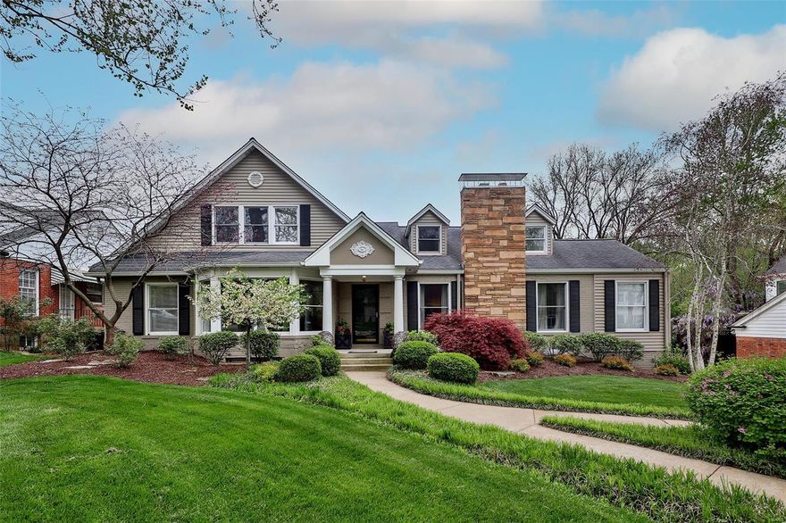 Delightfully charming & stylish home w/ beautiful design finishes throughout. This traditional floor plan features a large living room w/ fireplace & attached den/study. The renovated kitchen with stainless appliances, granite counters, wine fridge & built-in refrigerator opens to the dining & family room areas. Dining room features arched doorways, mill-work & large windows. Family room w/ fireplace, opens to the kitchen & double French doors leading to deck. Master suite has 2 oversized custom closets & a luxurious bathroom w/ large jetted tub & shower. Upstairs are 3 spacious bedrooms & 2 full baths. LL includes wine cellar, bar area, family room, storage space & full bath. Additional features include main fl & 2nd fl laundry, 3 car garage & sprinkler system. The private backyard boasts a spacious deck w/ an amazing outdoor kitchen & pergola overlooking the gorgeous pool & flagstone patio. The spectacular yard is professionally landscaped & a true oasis. Lovey neighborhood lane! Additional Rooms: Wine Cellar