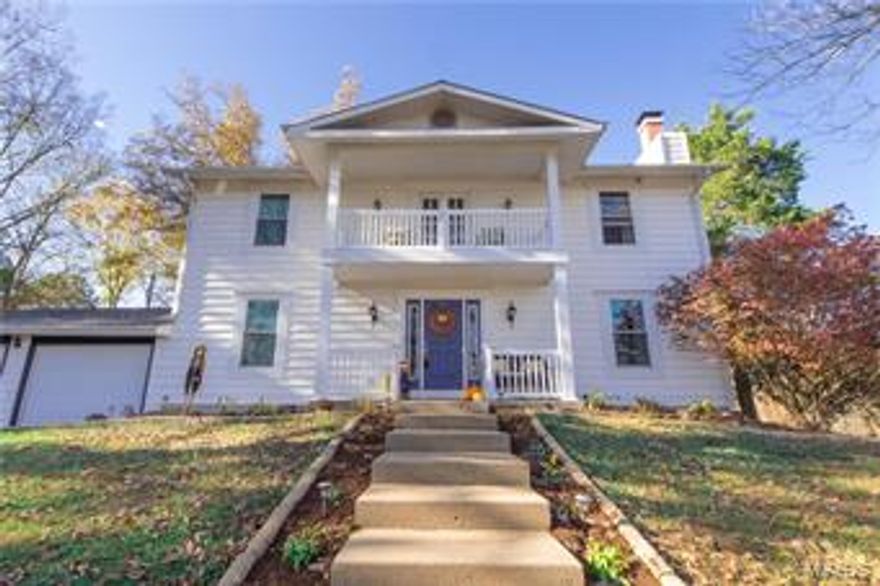 This 3 bed, 2 full & 2 half bath 2 story home is boasting with Southern Charm & is perfectly situated on over an acre incl'd 3 lots & addt'l lakefront lot in Lake Tishomingo! As you pull around the circle drive you immediately feel at home. The entry foyer welcomes you in & features a staircase that is flanked on one side by a formal dining room & the other side by a living room with cozy fireplace. Grab a beverage & head out the slider to a deck with a breathtaking view. The kitchen has lots of cabinets for storage & granite countertops. The master suite is the perfect retreat after a long day complete w/cozy fireplace, Walk In Closet, walkout terrace & lux bath w/tub & sep shower w/custom tile surround. The UL also has an addl 2 beds & full bath. The walkout LL is a great spot for entertaining guests, complete with family room & newer full bath. Other features are fresh paint throughout & exclusive access to Lake Tishomingo's 200+ acres of boating & fishing just steps from your door!