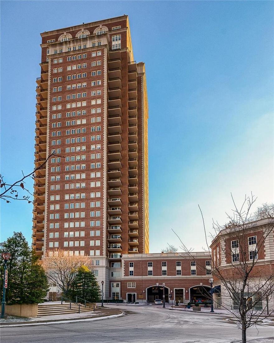 Great new price on this Lovely 2 bedroom, 2.5 bath unit on the 7th floor facing the front plaza.  Located on the North east corner of the building, you are greeted with beautiful views from every window the moment you arrive. A gracious entry with marble flooring opens to the large living room, sitting area and formal dining. There is a formal powder room off the entry for guest use. The kitchen is well appointed with a built in subzero, dual ovens, microwave, granite counter tops and wood flooring.  The adjacent breakfast room has a large picture window and accesses the private deck.  There is a spacious master suite with private sitting room off the bedroom, hall storage closet, large walk in closet and glamour master bath.  The secondary bedroom has a private bath with tub/shower combo.  There is a laundry room with built in sink, closets, and storage shelves.  This unit totals approx 2400 sq feet. 2 parking spaces, private storage locker. New carpet and wood flooring. Location: Suburban, Upper Level