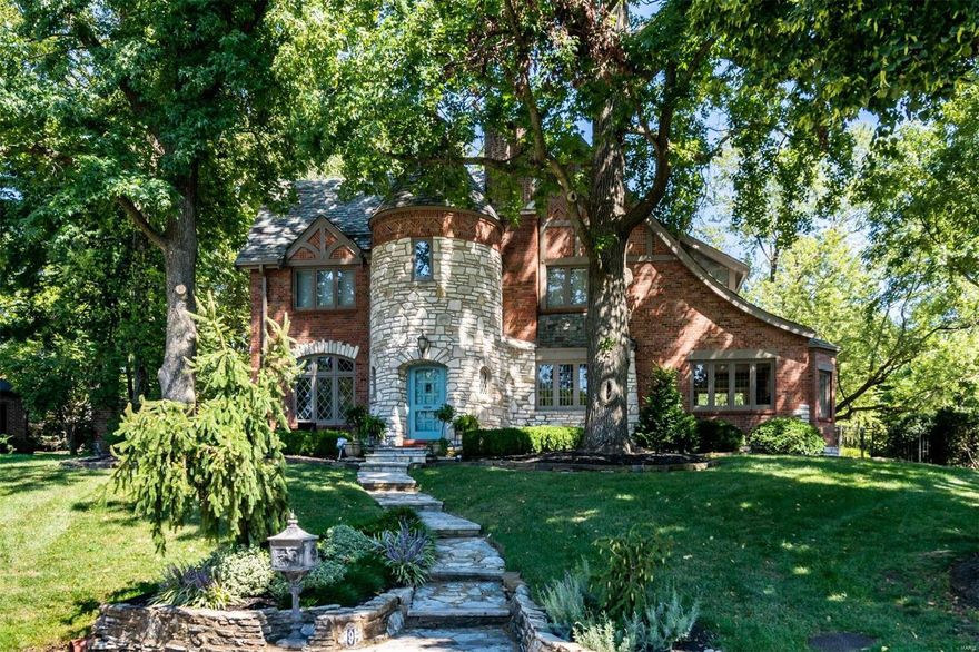 Designed by Edward Lantz as his personal home, 9 The Prado is a stunning tudor with a commanding presence. Be prepared for pure perfection. Timeless architectural details meld beautifully with current trends from a recent renovation. There are terrazzo floors, stained glass windows & a beamed ceiling. The kitchen features state-of-the-art appliances, quartz countertops and a plethora of storage. Watch the game or read a book in the cozy den and let the great room & dining room handle your largest of gatherings. As you ascend the new hardwood stairs you will find the idyllic ensuite bedroom that’s perfect for older kids or out of town guests. Historic stained glass is found in the primary suite with a marble dotted bathroom, double vanity & walk-in closets. The lower level provides space for a home office & a rec room. Escape to the magical backyard with a terrace, waterfall and extensive landscaping. Sound system, irrigation, fenced yard with electronic gate. Walk to Reed School!