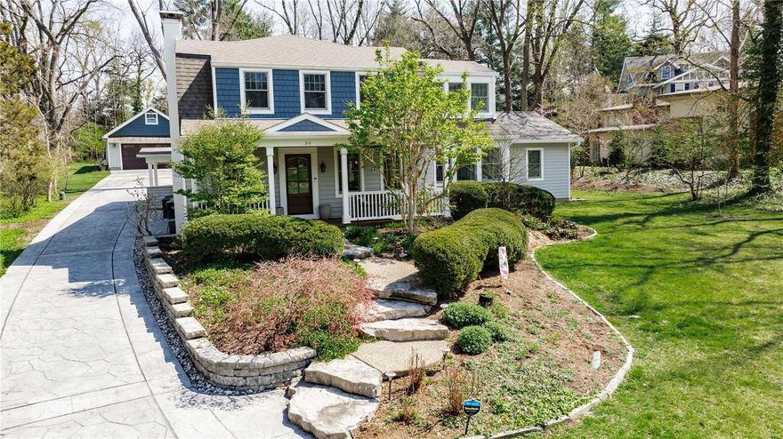 Enjoy the charm & luxury of a like-new 2 Story home nestled in coveted Webster Park.4 bed,3.5 bath,3,334sqft,.71 acres & 4-car tandem garage w/epoxied floor,HVAC & copper overhang.Gorgeous landscaping invites to front porch w/new paned mahogany entry door,tongue/groove cypress ceiling,columns & overlay.Refinished hardwoods throughout including office,living/dining rooms w/WB fireplace & crown molding.Addition includes owners suite,walk-in shower w/dual heads,body jets,dual sinks,bidet,heated floor,laundry & walk-in pantry.Kitchen features custom hood/backsplash,30" Wolf dual fuel range,bev center & quartz countertops w/waterfall opening to family room w/floor-to-ceiling bookcases,gas fireplace all overlooking covered outdoor space w/4 recessed ceiling heaters,tongue/groove cypress ceiling,stamped concrete patio w/lit retaining walls.Spindled staircase to secondary owners suite w/vaulted ceiling,laundry,two bedrooms & sunroom.New Anderson windows & insulated siding,see feature sheet!