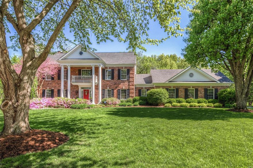 Beautiful Miceli built 2 sty home on  quiet cul-de-sac, located in desirable Town & Country. Inviting 2 sty entry leading to formal livingroom, w/gas fireplace, & dining room. Spacious familyroom w/box-beam ceiling, bay window, stone fireplace w/gas logs, walk-in wet bar, & French doors that open to lge composite deck. Gourmet kitchen w/center island, 42” custom cabs, granite countertops & backsplash, planning desk & adjoining breakfast room that leads to screened porch overlooking mature trees & beautiful landscaping. Main flr laundry, 9' ceilings, wood floors, exquisite moldings, & half bath complete the 1st level. The Upper level features a spacious master suite w/updated luxury bath & custom walk-in closet, 3 additional bedrooms plus 1 full updated bath. Prof finished LL w/familyrm w/gas fireplace, full bath, newer carpet in 2018 & ample storage room that could be transformed to a 5th bedroom or office. 3-car rear entry with new (4/19) GarageFX Flooring finish, sprinkler system. Additional Rooms: Mud Room