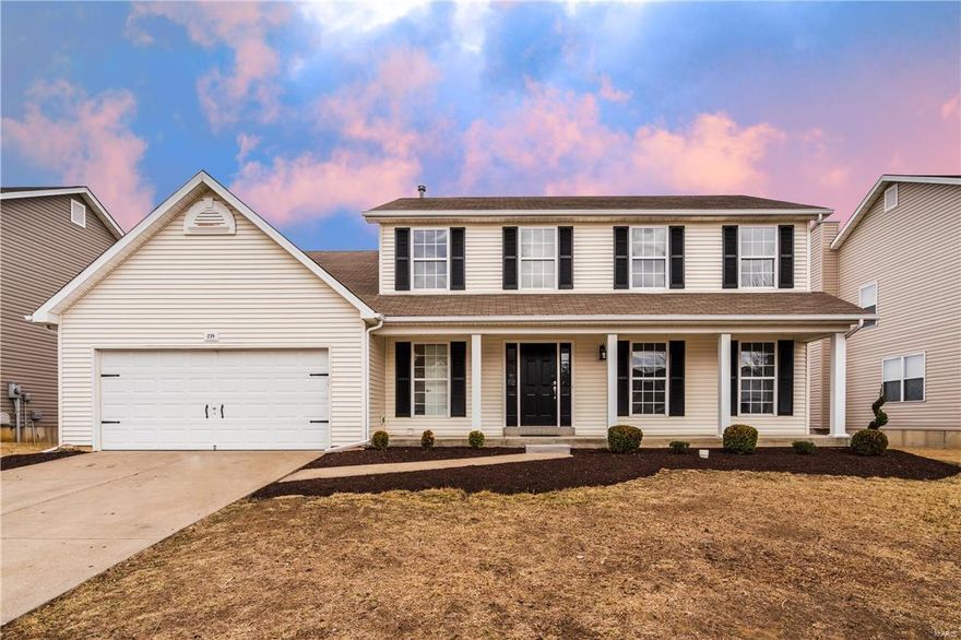 4 Bd 2.5 bath 2 Story Home close to town Beautifully updated home just minutes from restaurants, schools, and shopping. This home has Everything you want. All new modern laminate flooring through the main level, fresh paint, new carpet in the bedrooms, and updated light fixtures. The kitchen has SS appliances, white subway tile backsplash, and beautiful granite countertops. The upper level has 4 large bedrooms and master bedroom suite has a separate tub and shower with dual vanities. The finished lower level has a bonus room with walkout. Outside is a large fenced in backyard, beautiful deck that takes you down to the swimming pool! This home is a dream and won't last long.