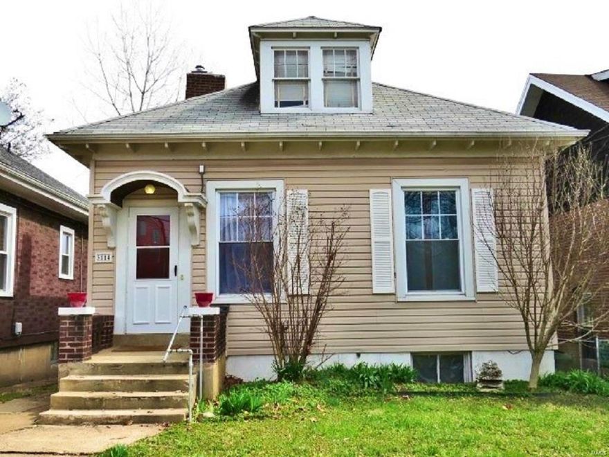 This beautiful and very well-preserved home in the highly sought after Maplewood-Richmond Heights area is available for rent!  It boasts 9-foot ceilings, 42-inch cabinets with under cabinet lighting, thermal tilt-in double hung windows, dishwasher, disposal, fridge, gas-stove/oven (all appliances stainless steel), walk-in pantry, hardwood flooring, ceramic tiling, off-street parking with additional parking in the rear driveway area, walk-in closets, washer/dryer hook-ups, and more storage than you can imagine, especially in the fully poured and open basement.  You'll be amazed at the space and flow this home provides so pick it up fast, because it won't last long!  This home allows small dogs only at the discretion of the landlord.  Two car detached garage does not come with the rental, but can be negotiated separately.  Home will be available for move-in by July 15th though could be earlier in the month!