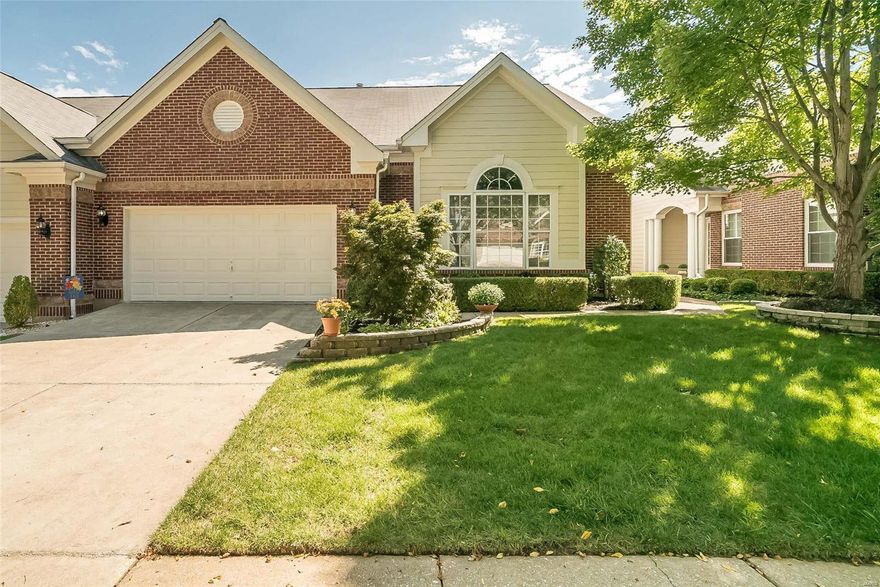 Are you familiar with Baxter Pointe Villas? This luxury gated community is primely located seconds from Highway 64 & full of  uniquely designed, meticulously landscaped, maintenance free villa homes.  338 Shetland Valley Ct is an open ranch floor plan that's perfect for easy living & entertaining. The spacious sun filled living room/dining room boasts 11' ceilings, recessed can lighting and built in bookshelves.  Enjoy your morning cup of joe on the private deck off the breakfast room, 42" cabinets, solid surface countertops, downdraft cooktop & breakfast bar accent the kitchen. Master suite complete with bay window, walk in closet & separate shower and tub.   When your crowd gets a little larger, head downstairs to the walk out lower level & wow them with an additional recreation room complete with wet bar & fireplace. Second bedroom with full bath & covered patio finish off this awesome home.  Amazing location...seconds from shopping, restaurants, entertainment, parks & amphitheater. Location: End Unit, Suburban