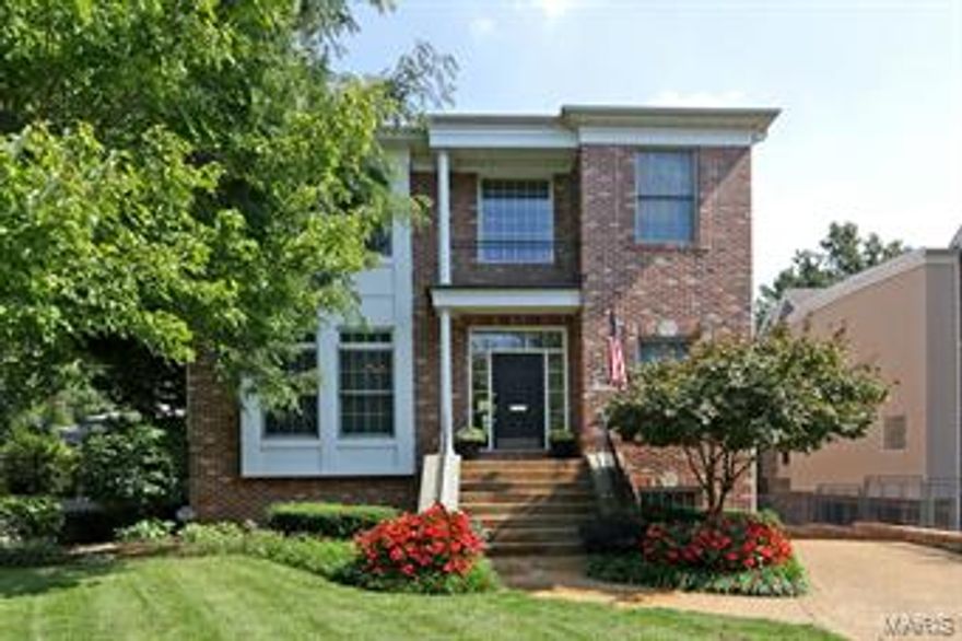 Stunning Clayton Renovation simply has it all for the discerning buyer. An updated floor plan provides an open flow between the kitchen, breakfast room, great room & outdoor deck, while enhancing spacious formal areas. The gourmet kitchen has new heated floors, cabinet updates, stone backsplash, sophisticated hardware and flows graciously into the sundrenched Breakfast & Great rooms. Adjoining the informal area is now a spacious living room. The dining room renovation boasts updated custom cabinetry and luxurious stone appointments. On the 2nd floor is a vast master bedroom en-suite with an opulent bath updated with the finest materials and his/her closets. Two additional bedrooms share a renovated bath & are adjacent to the 2nd floor laundry. An elevator provides convenient access to all 3 finished levels of the home.  Lower level boasts a family area, full bath & murphy bed cleverly hidden within custom bookcases. The property has been professionally landscaped with privacy fencing.