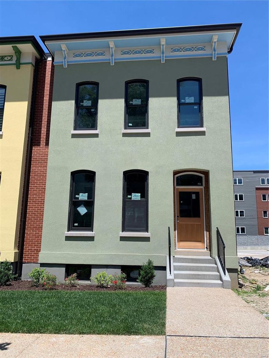 Only 6 homesites remain at LAFAYETTE RESERVE, and 2215 Hickory is the last example of the Patrick model, an attached townhouse with a loft-like flow through the first floor from Dining Room to Kitchen to Great Room. Three bedrooms, two full baths and a Laundry make-up the 2nd Floor. From there, a staircase leads to a roof deck. The Lower Level consists of two large rooms and a full bath. The larger room at the rear has a walk-out to the patio and sodded backyard. 

Owner/Broker.